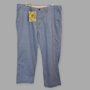 Haggar Life Khaki Chino  Relaxed Straight Cadet BluePants  Mens 40W X 29 NEW
